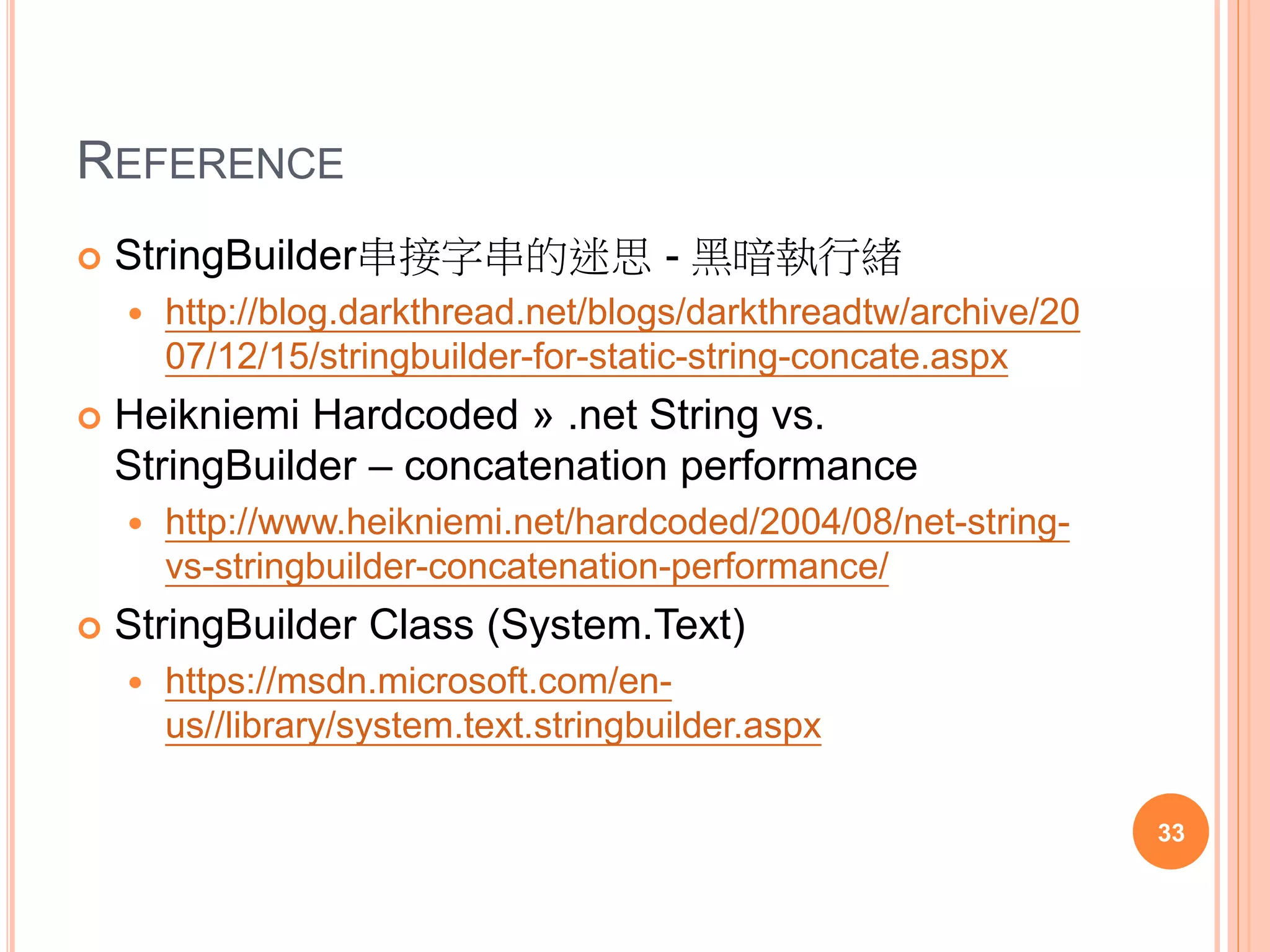 REFERENCE
33
 