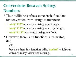 Comprehensive Guide to Strings in C Programming Language | PPTX