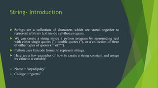 Different uses of String in Python.pptx