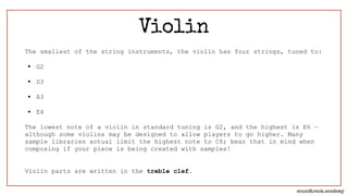 String Instruments: Orchestration | PDF