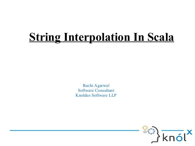 string scala