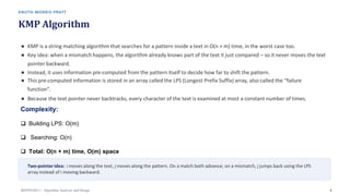 String Matching Algorithm Final.pdf it is | PDF