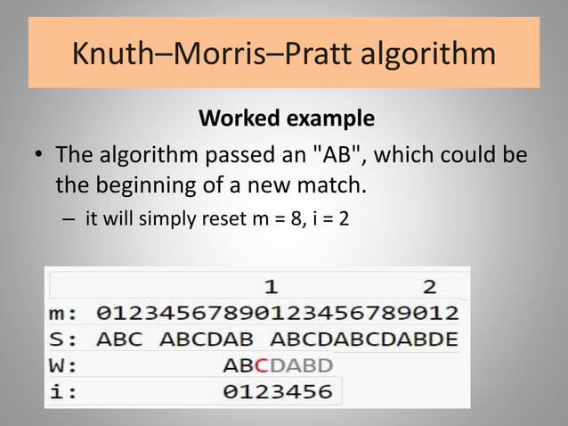 String matching algorithms-pattern matching. | PPTX | Programming ...