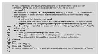 Comprehensive Guide to Java String Methods and Validation Techniques | PPTX