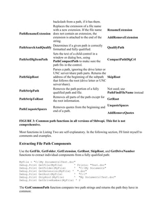 String & path functions in vba | DOCX