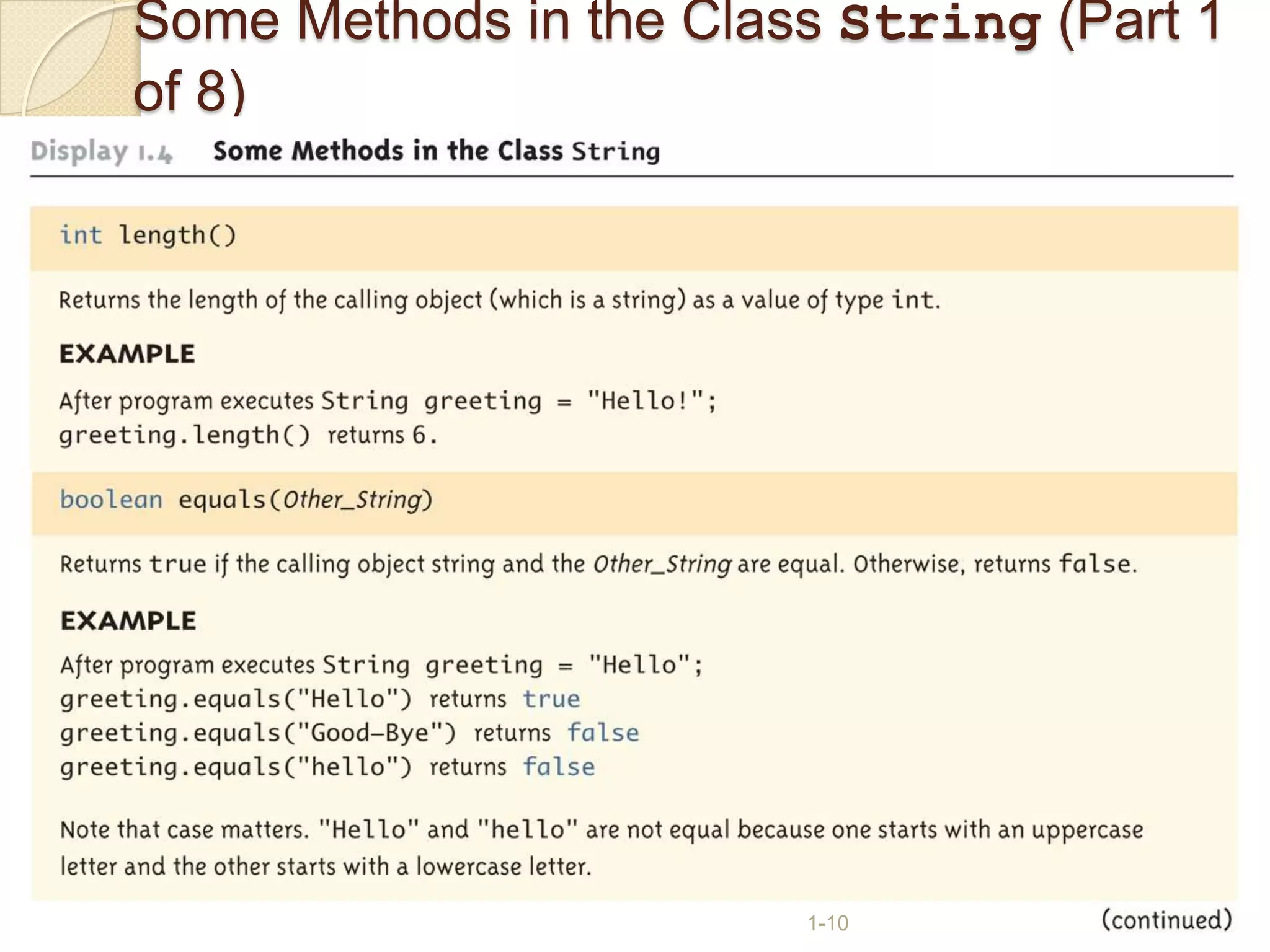 Strings in Java | PPTX