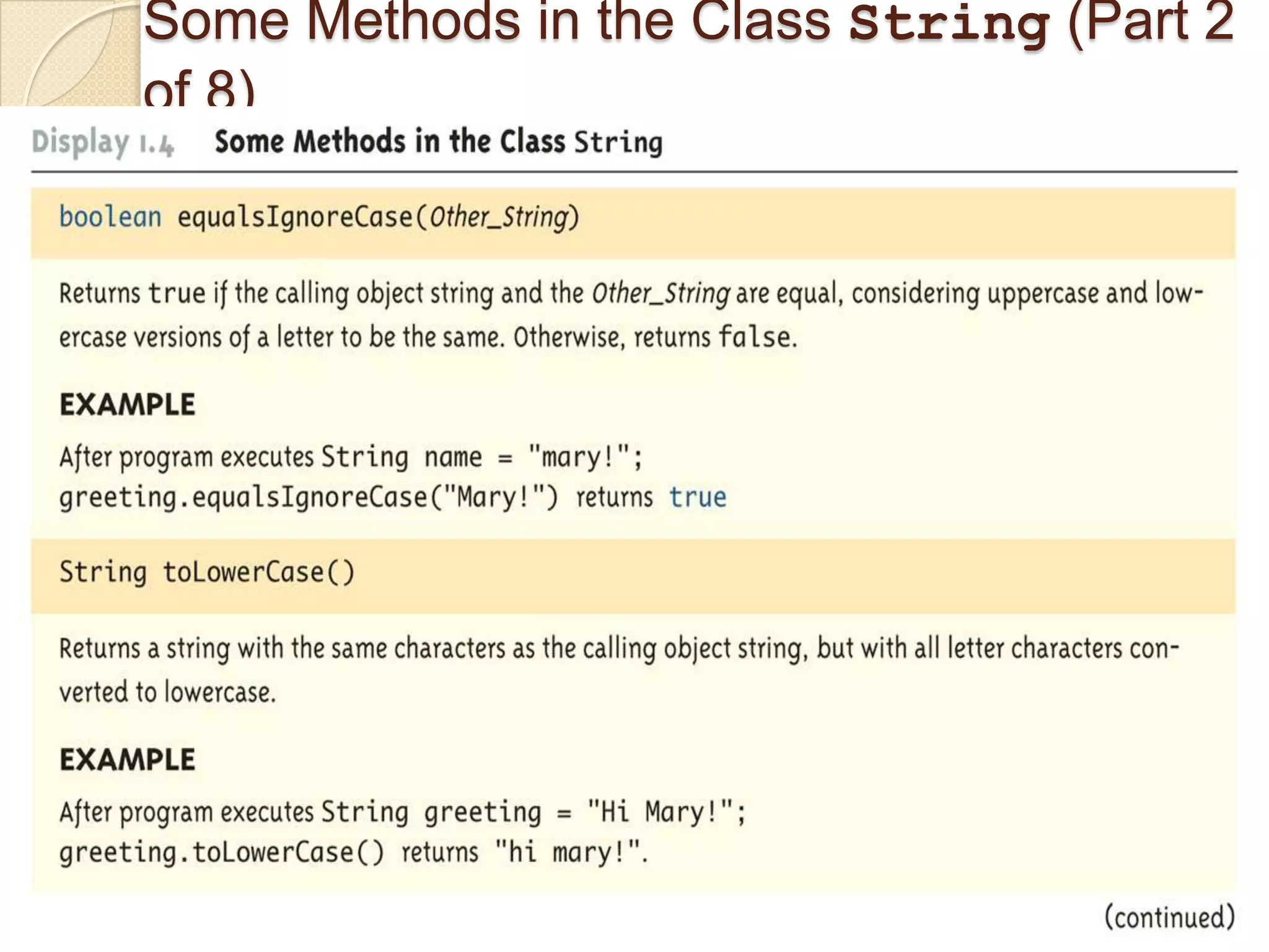 Strings in Java | PPTX