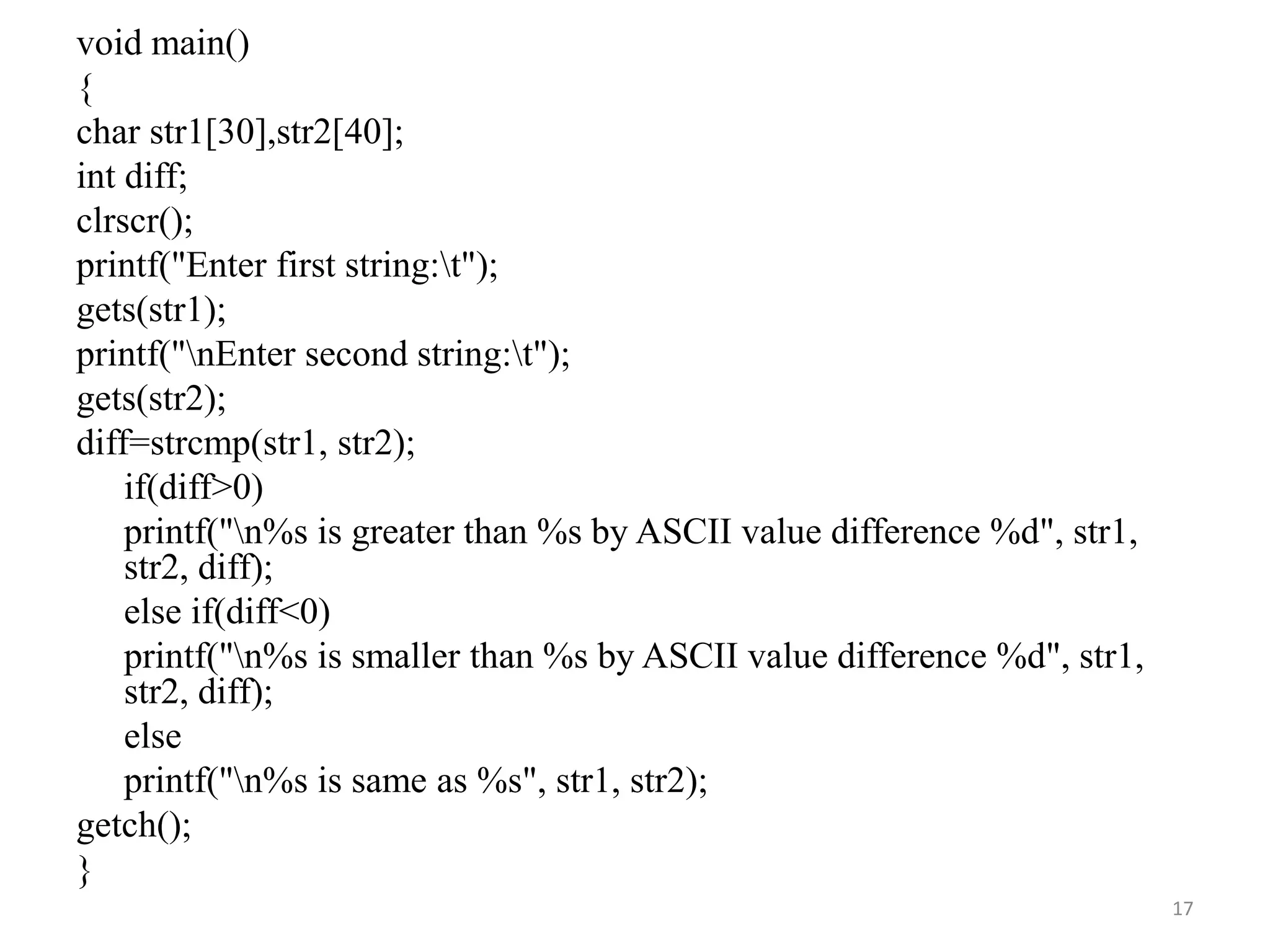 Strings in C | PPT