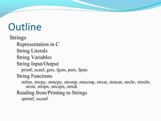 Strings | PPT