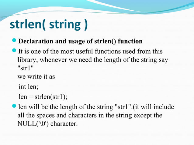Strings | PPT