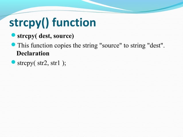 Strings | PPT