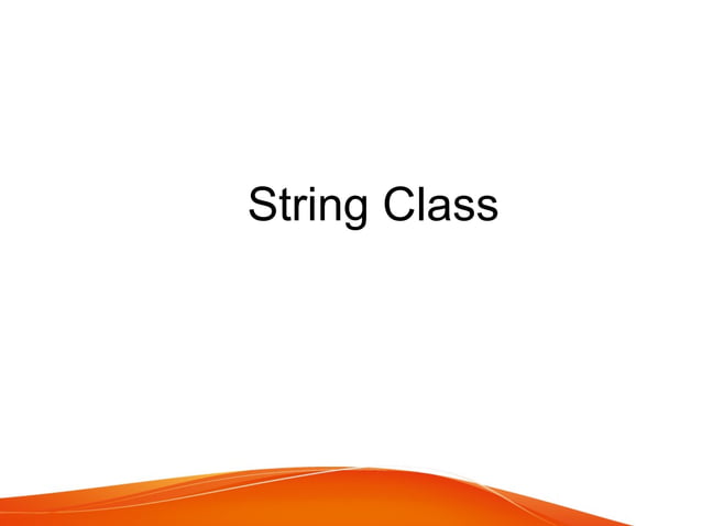 C# Strings | PPT