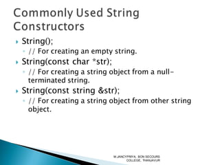Strings | PDF