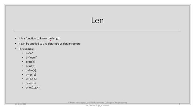 Strings in Python | PPT image.