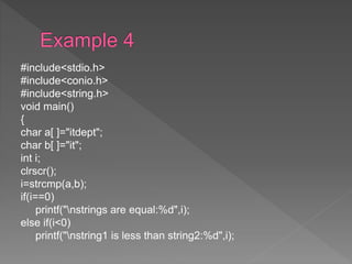 Strings | PPT