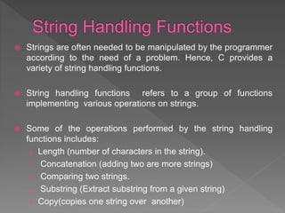 Strings | PPTX