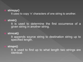Strings | PPT