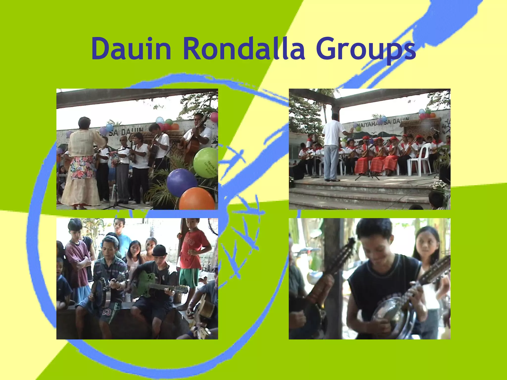Dauin Rondalla Groups 