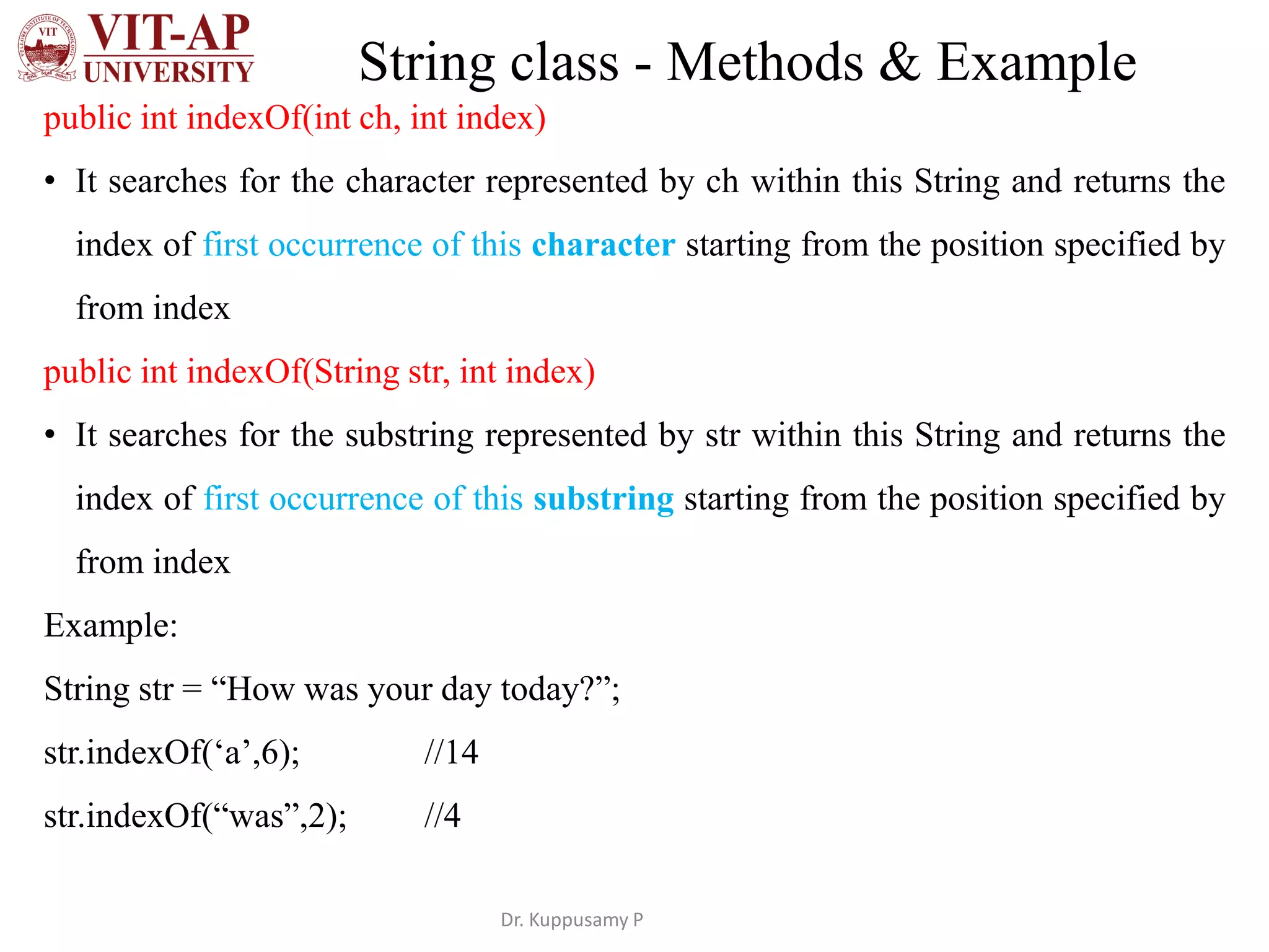 Strings in java | PDF