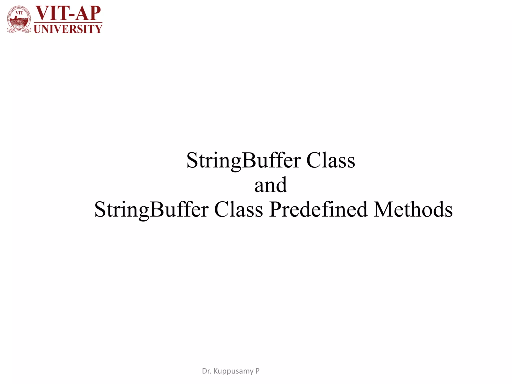 Strings in java | PDF