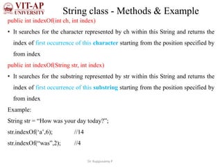 Strings in java | PDF