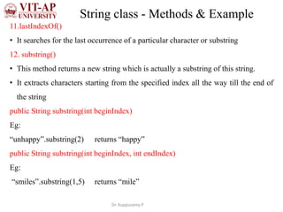 Strings in java | PDF