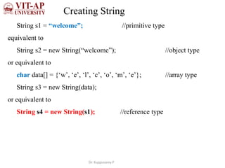 Strings in java | PDF