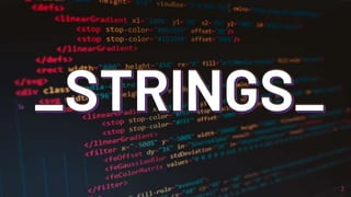 STRINGS IN PYTHON | PPTX