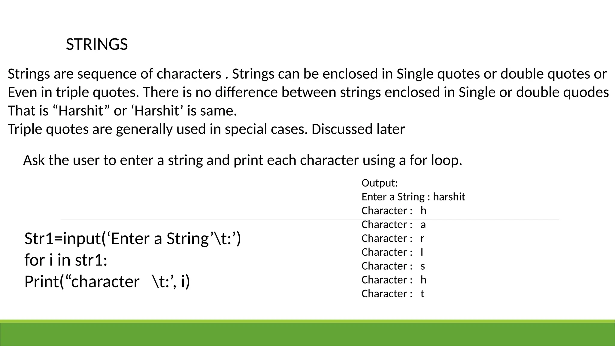 strings in Python.pptx compurt science engg | PPTX