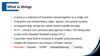 Strings_oops for object oriented programming.pptx