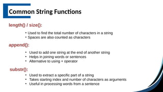 Strings_oops for object oriented programming.pptx