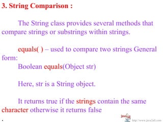 String and string buffer | PPT