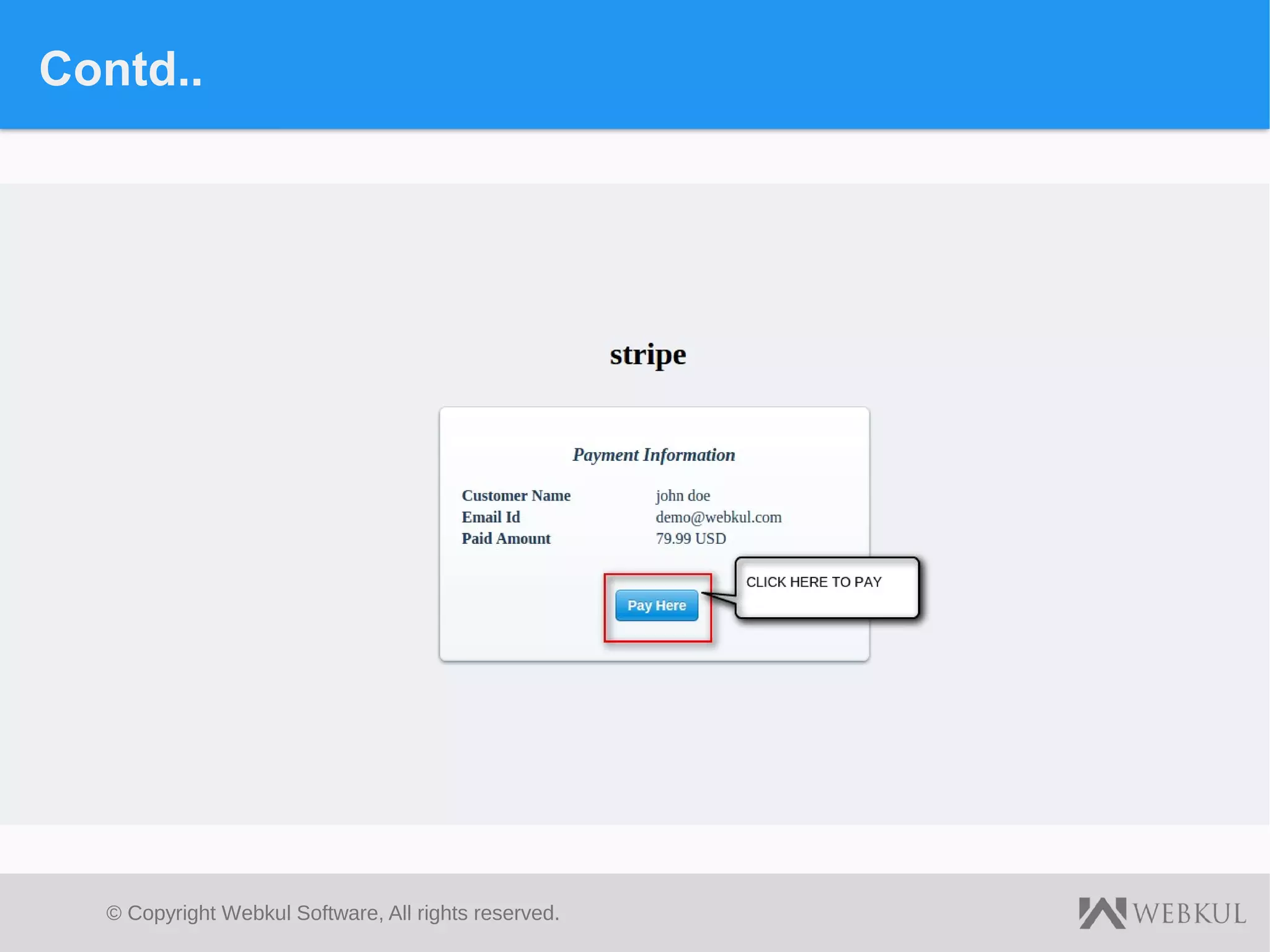 © Copyright Webkul Software, All rights reserved.
Contd..
 