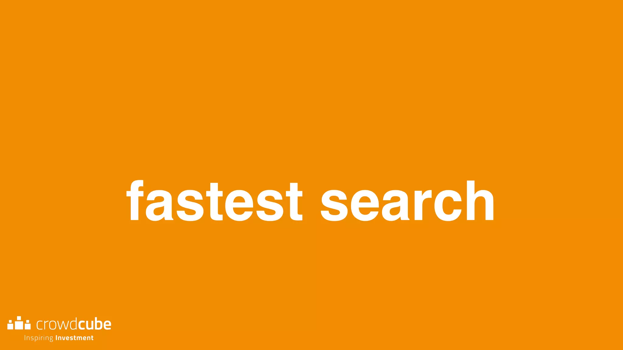 fastest search
 