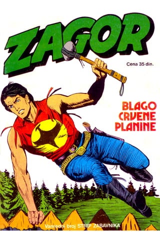 Strip zabavnik vanredni broj - 01 - Zagor - BLAGO CRVENE PLANINE.PDF