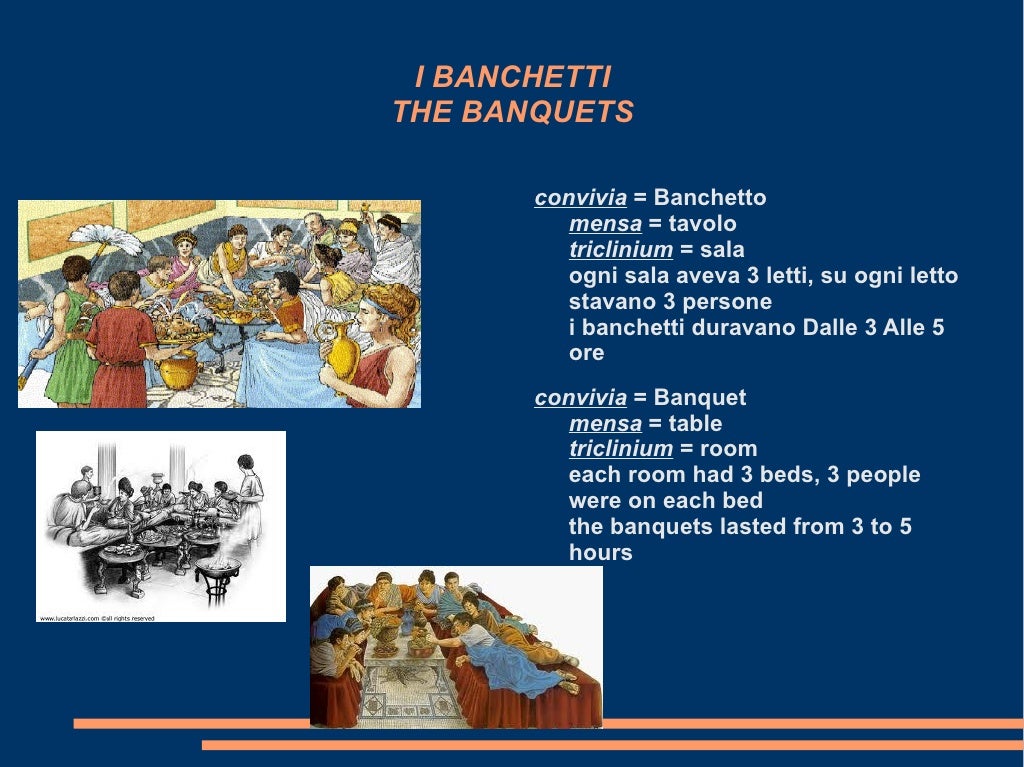 COME E COSA MANGIAVANO GLI ANTICHI ROMANI 