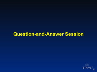 Question-and-Answer Session 