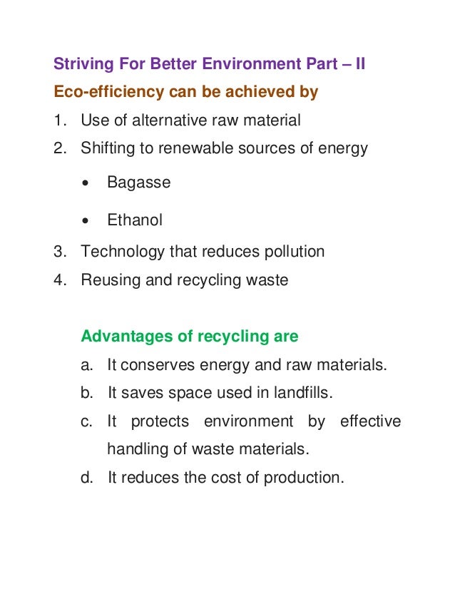 Importance of environmental protection essay image