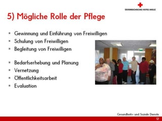 Lebenslanges Lernen und freiwilliges Engagement im Gemeinwesen:Gesundheitsförderung mit und für ältere Menschen