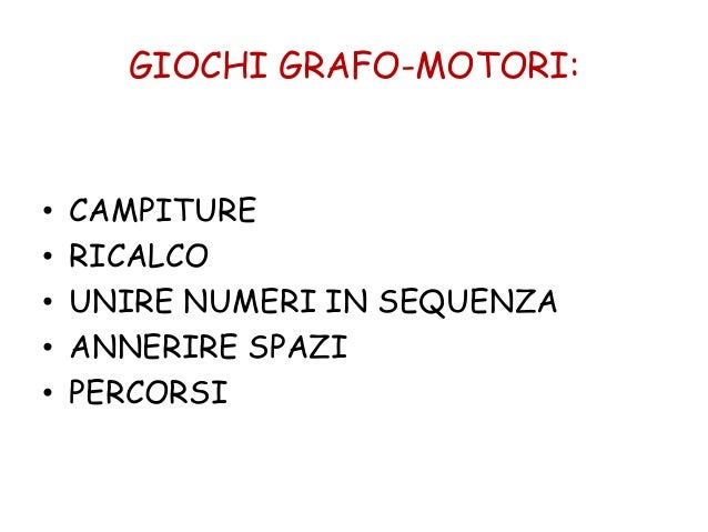 prerequisiti della scrittura