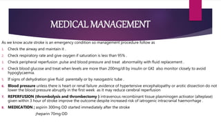 Stroke (cerebrovascular accident ) | PPTX