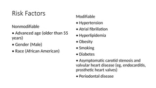Nonmodifiable Risk Factor cerebrovascular disease- neurology .pptx