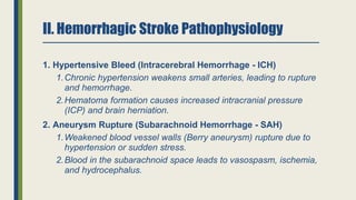 STROKE, Ischemic stroke and Hemorrhagic stroke | PDF