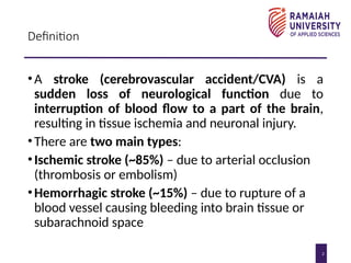 Stroke pathophysiology detailed version. pptx | PPTX