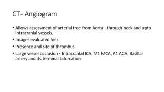 STROKE clinical and radiological findings.pptx