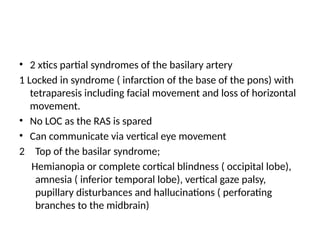 Management of cerebrovascular accident complications and prevention | PPTX
