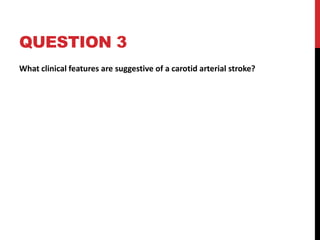 Enquire about premorbid as well as the current level of independence and mobility