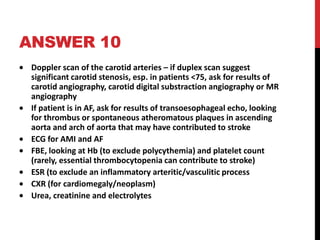 Contralateral hemiplegia/monoplegia