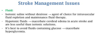 Stroke - Cerebrovascular Accident (CVA) | PDF