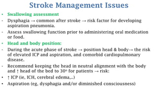 Stroke - Cerebrovascular Accident (CVA) | PDF